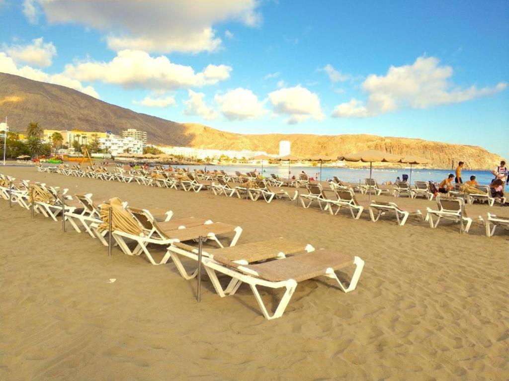 Go2Tenerife Apart'Cala Pool & Beach At 5 Mins Los Cristianos  Extérieur photo